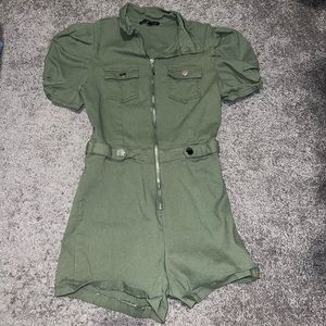 Green romper